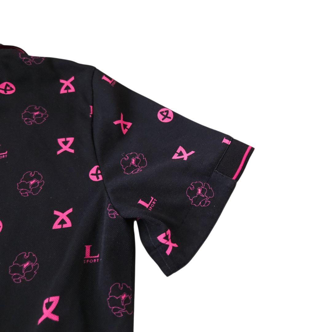 レオナールスポーツ ゴルフウェア 半袖ポロシャツ Mサイズ 極美品