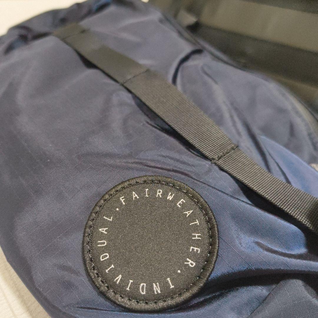 【美品】FAIRWEATHER ハンドルバーバッグ　ネイビー