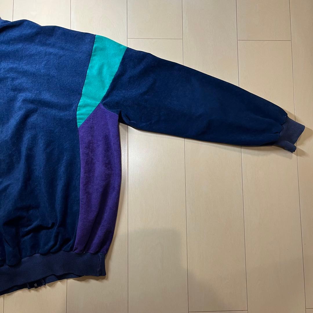 【極希少】80s FRANCE製 adidas アディダス トラックジャケットＬ