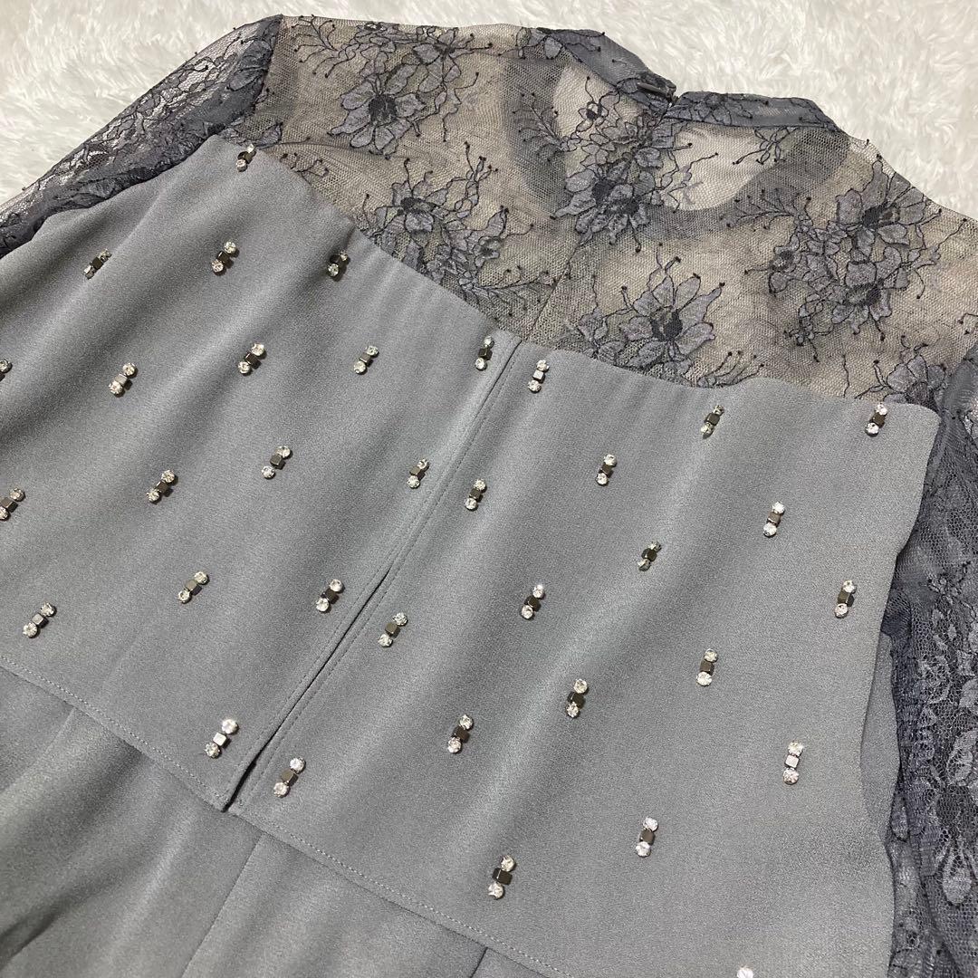 完売品♡ グレースコンチネンタル 刺繍ワイドサロペット オールインワン 36