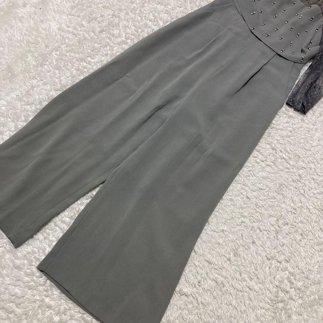 完売品♡ グレースコンチネンタル 刺繍ワイドサロペット オールインワン 36