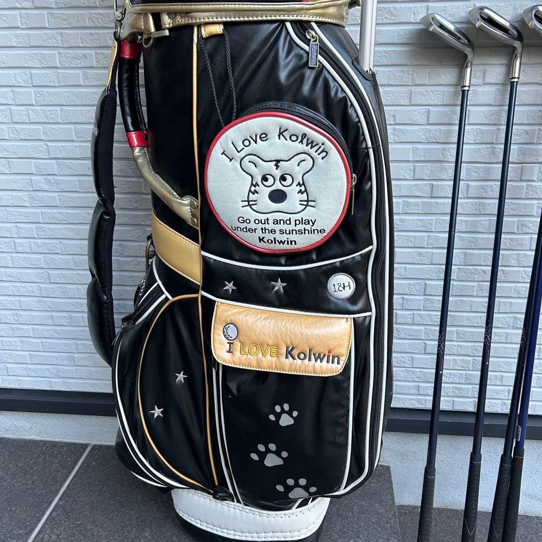 ゴルフ レディース 右利き クラブ キャディーバッグセット
