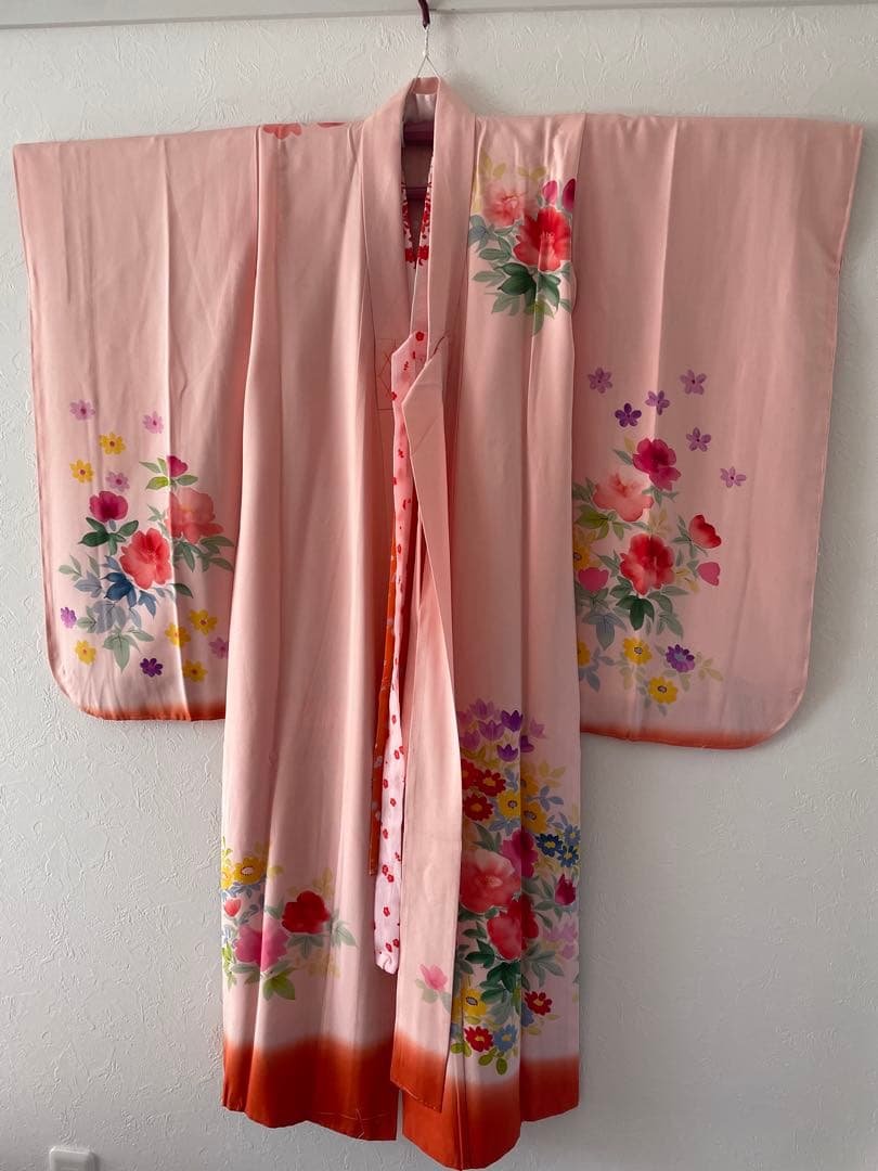 美品　七五三　7歳　正絹お着物セット　作家