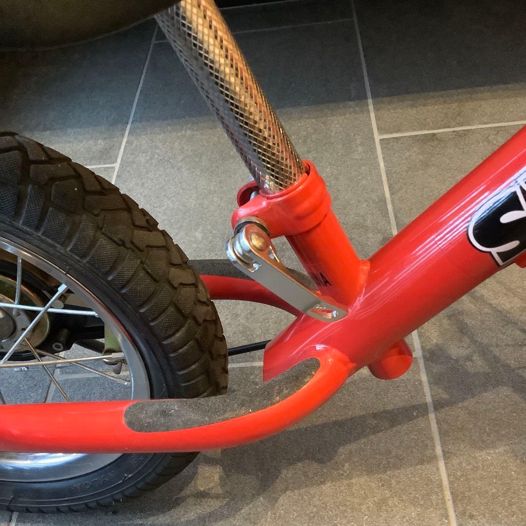 美品】スパーキー キックバイク レッド SPARKY ヘルメット 腕膝当て