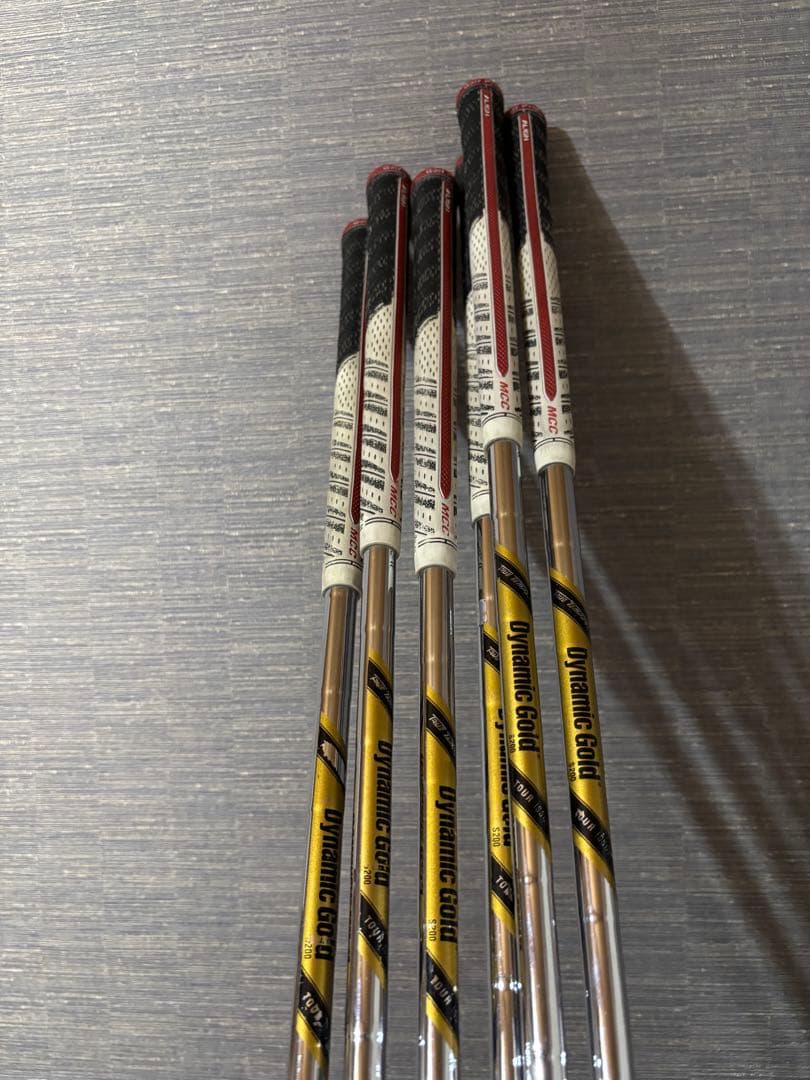 名器　MB712 ダイナミックゴールドツアーイシュー　6本セット　タイトリスト