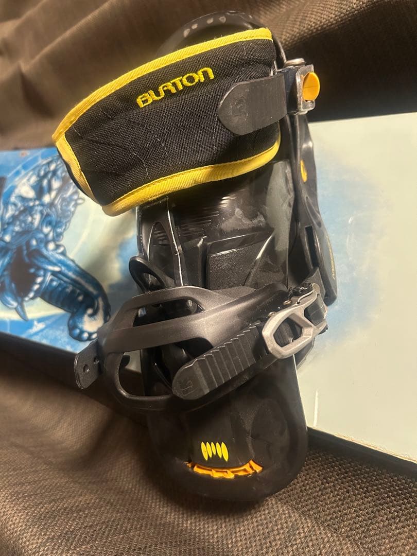 Burton スノーボード バインディング付き