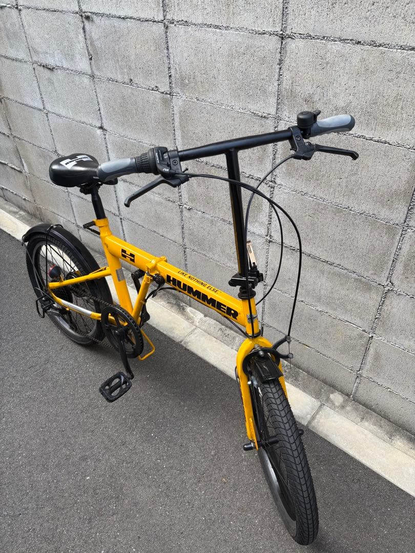 HUMMER 自転車　黄色