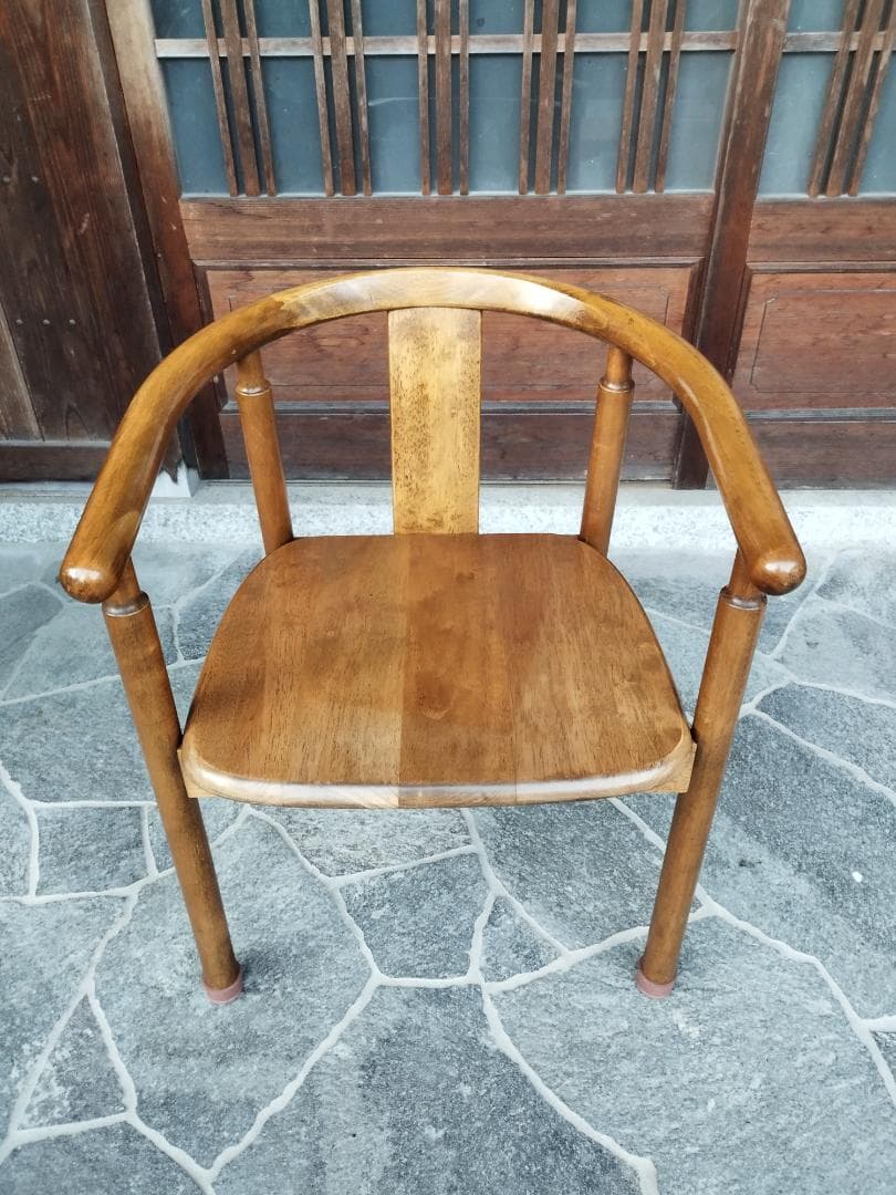 無垢　木製　ダイニングチェア　レトロカントリー　②