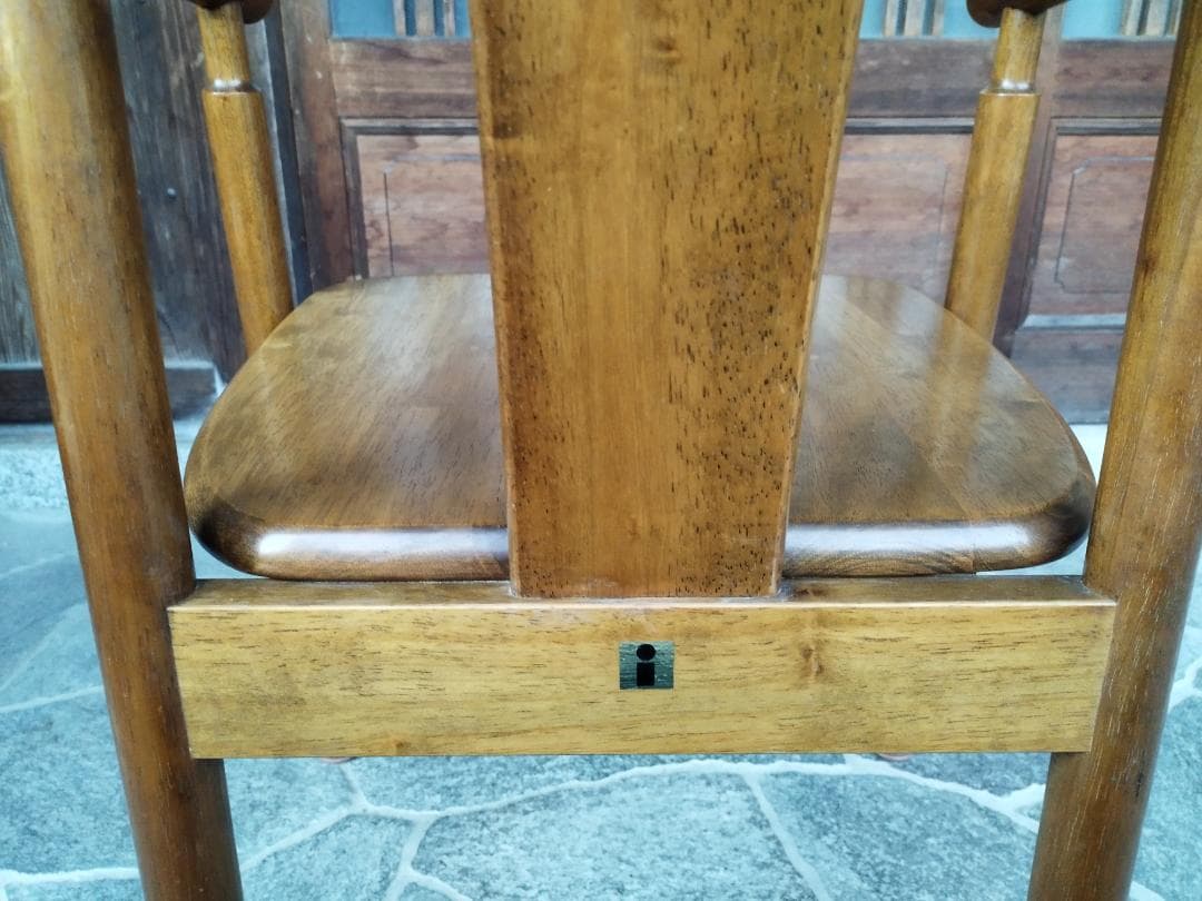 無垢　木製　ダイニングチェア　レトロカントリー　②