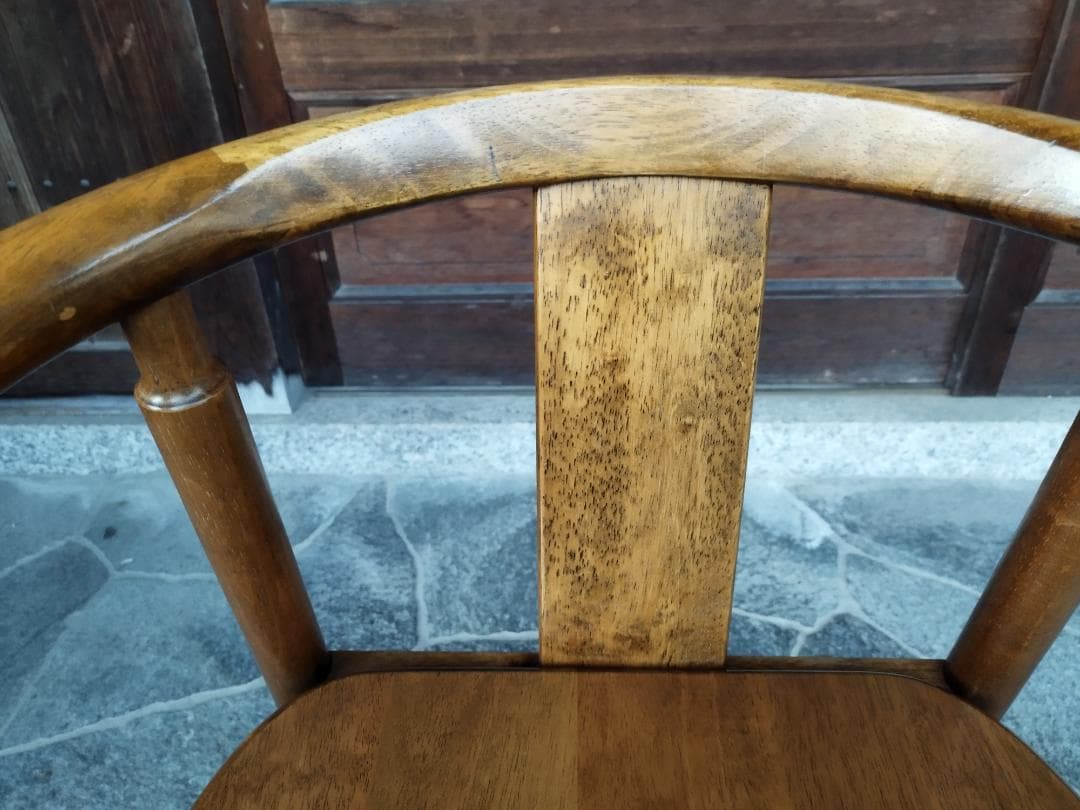無垢　木製　ダイニングチェア　レトロカントリー　②