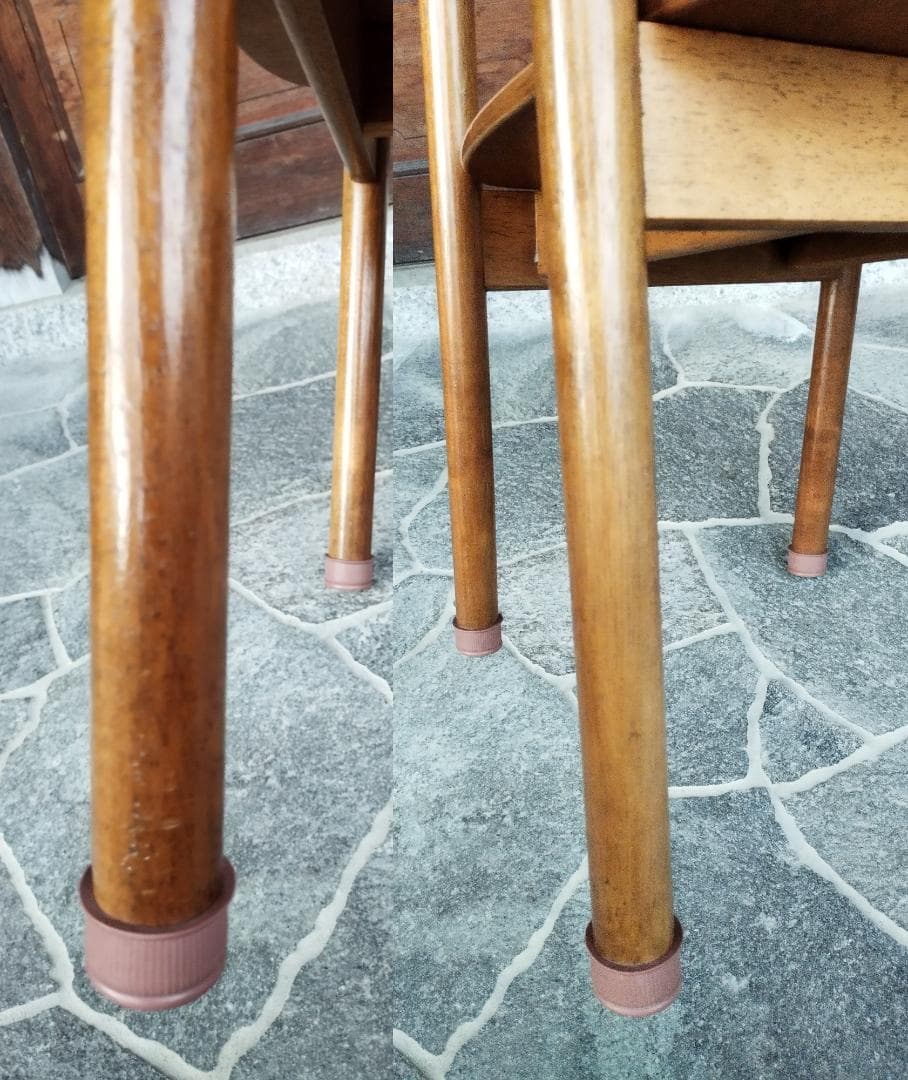 無垢　木製　ダイニングチェア　レトロカントリー　②