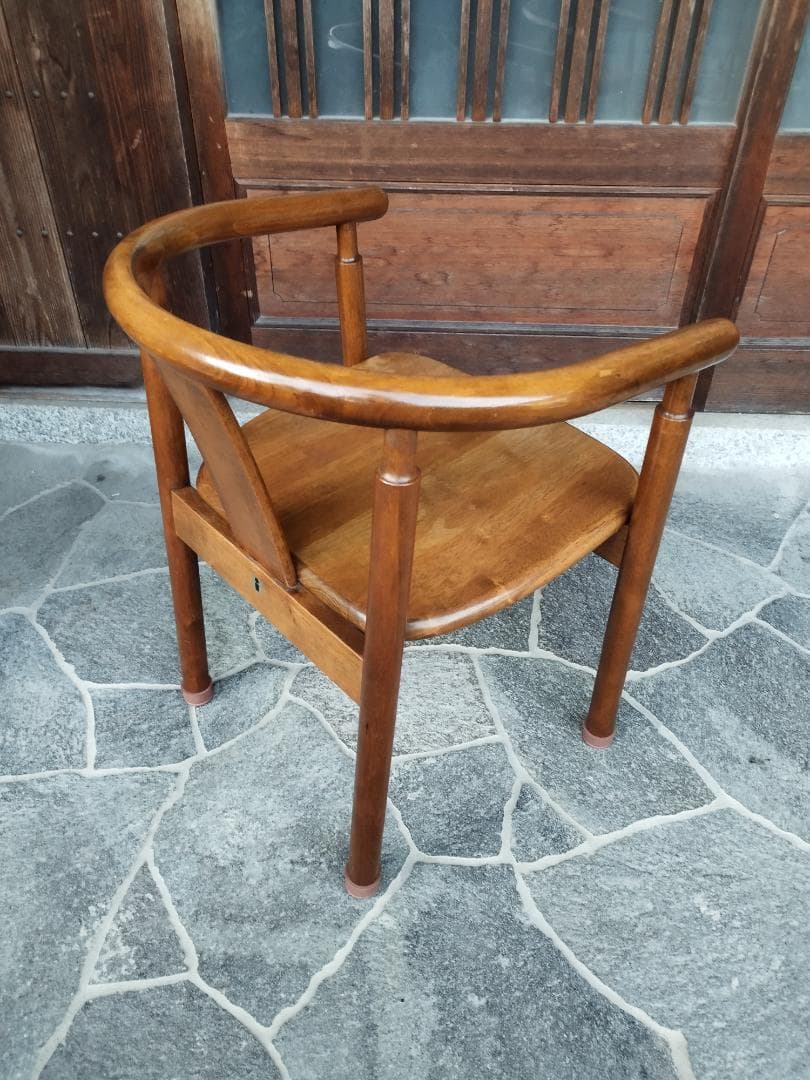 無垢　木製　ダイニングチェア　レトロカントリー　②