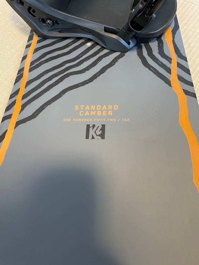 『ぽんこつ』K4 ゼブラ柄 スノーボード ビンディング　FLUX