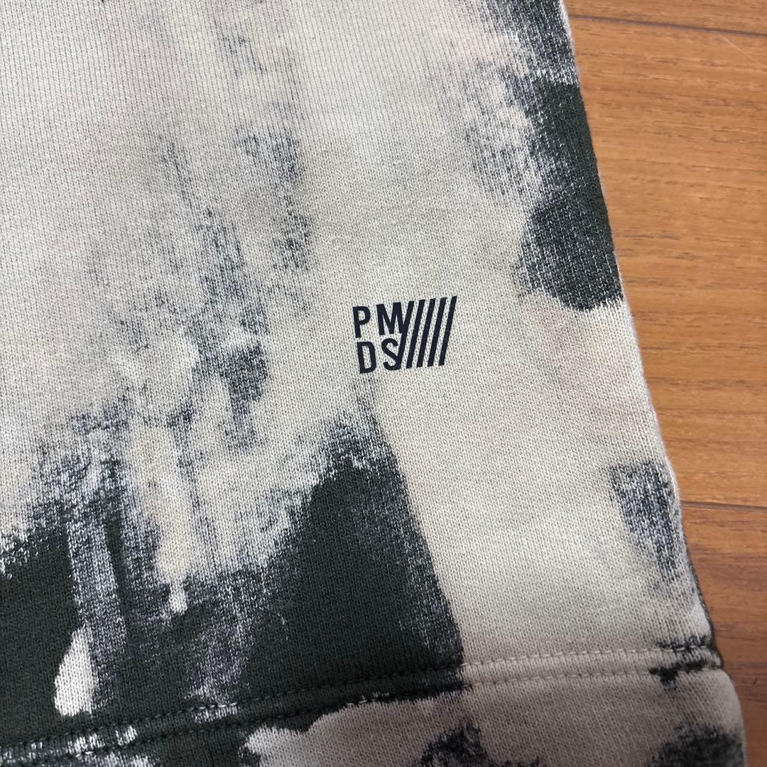 極美品　P.M.D.S セットアップ　ペンキ加工　スウェット　スウェットパンツ