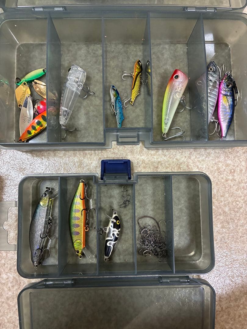 釣り用ルアー・エギ 大量まとめ売り 未使用品あり ワーム ジグヘッド セット