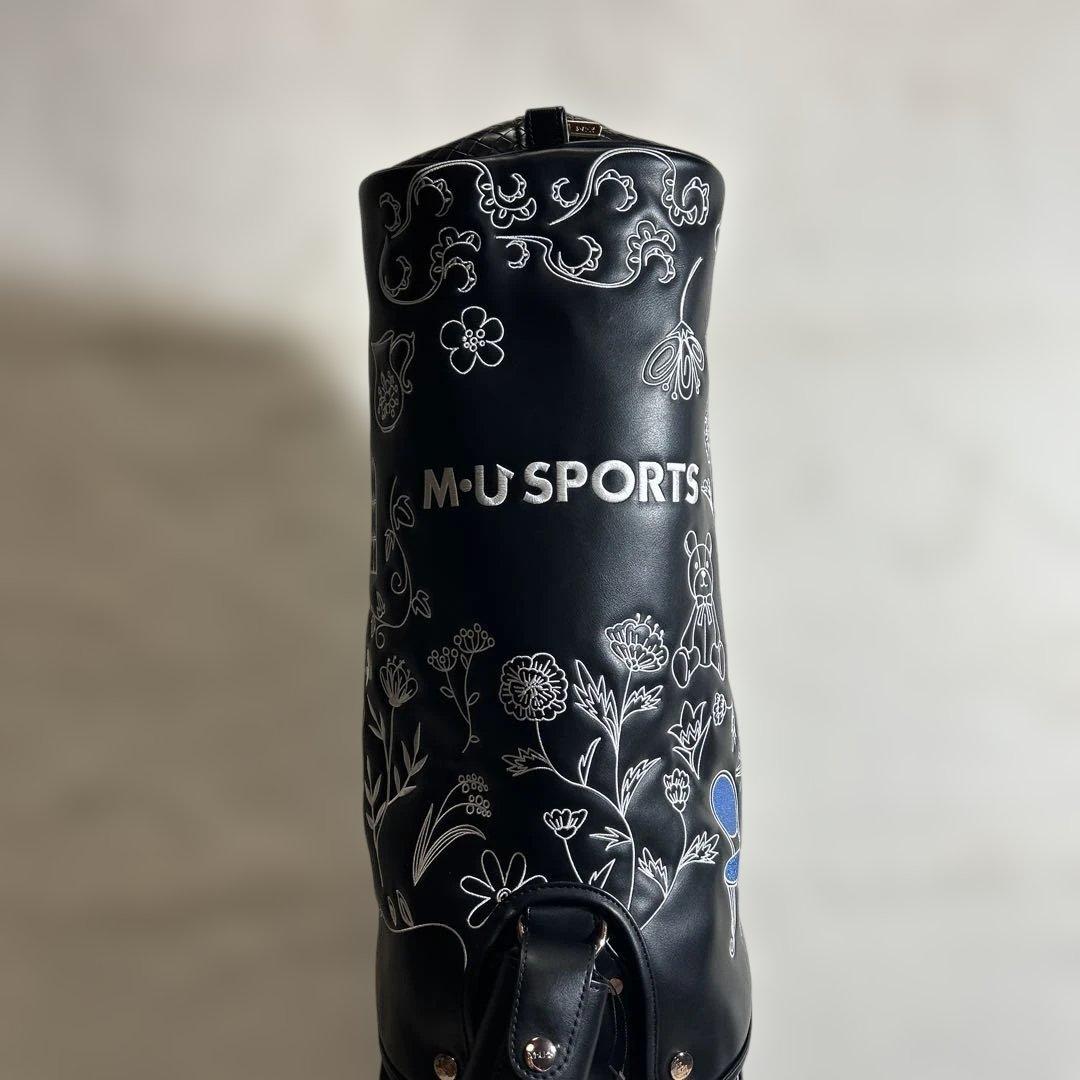【未使用✨️】M•U SPORTS⭐︎30周年記念モデル⭐︎キャディバッグ ブラック
