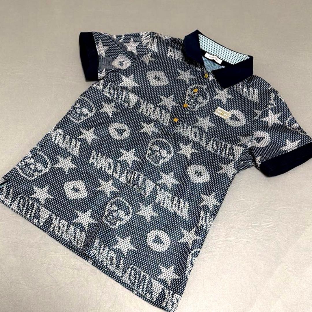 美品】 マークアンドロナ ゴルフウェア 半袖ポロシャツ レディース M