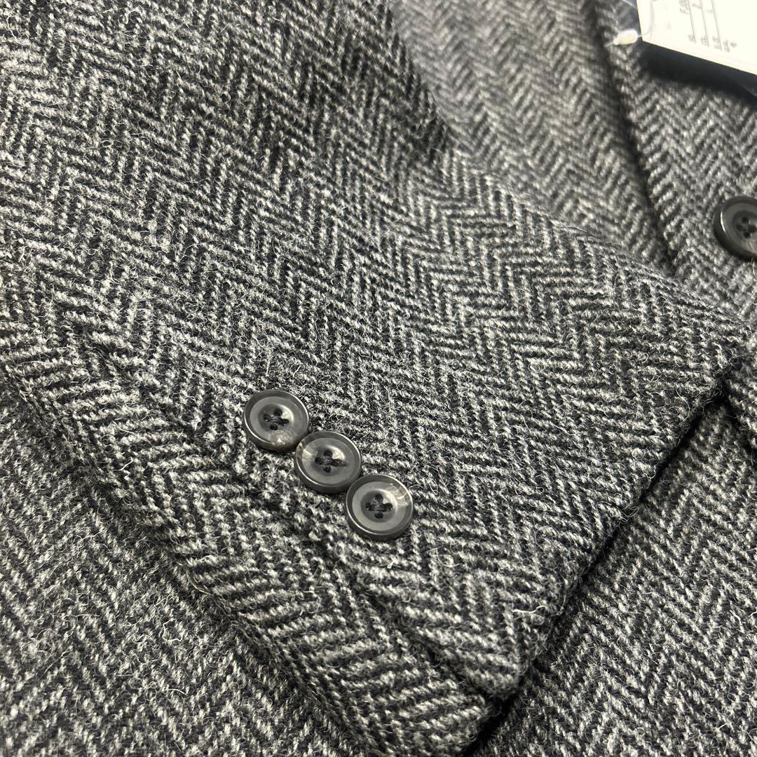 Harris 【新品】ハリスツイード／FACE MIX ヘリンボーン ジャケット