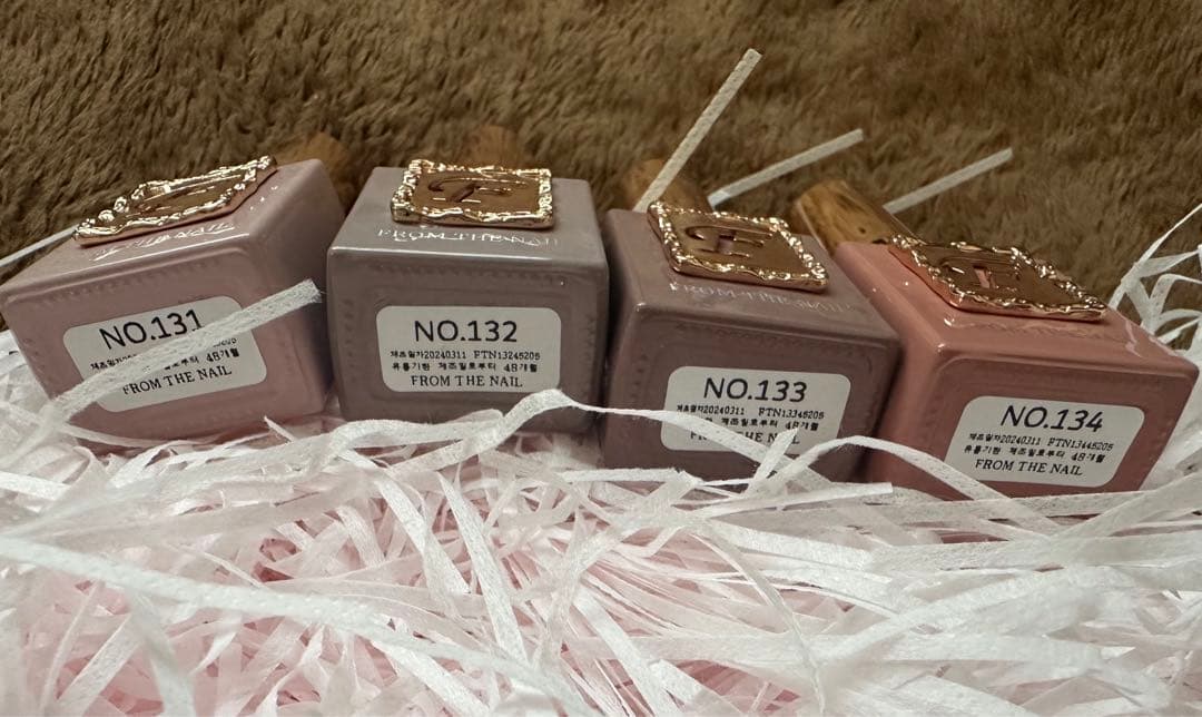 韓国ネイル From the nail フロムザネイル ジェルネイル 8本セット