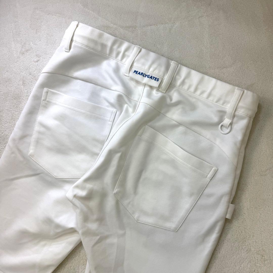 PEARLY GATES 立体PGロゴ ウエストゴム ストレッチ ゴルフパンツM