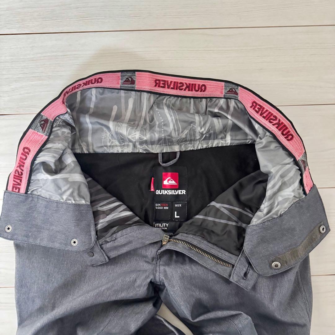クイックシルバー スノーボード ジャケット パンツ グローブ ネックウォーマー