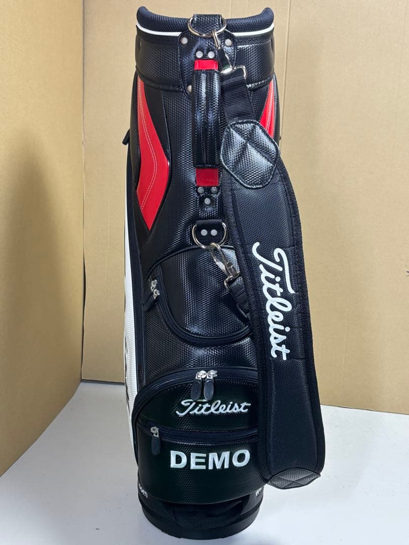 ※DEMO タイトリスト　キャディバッグ　内径8.5インチ　2.8kg