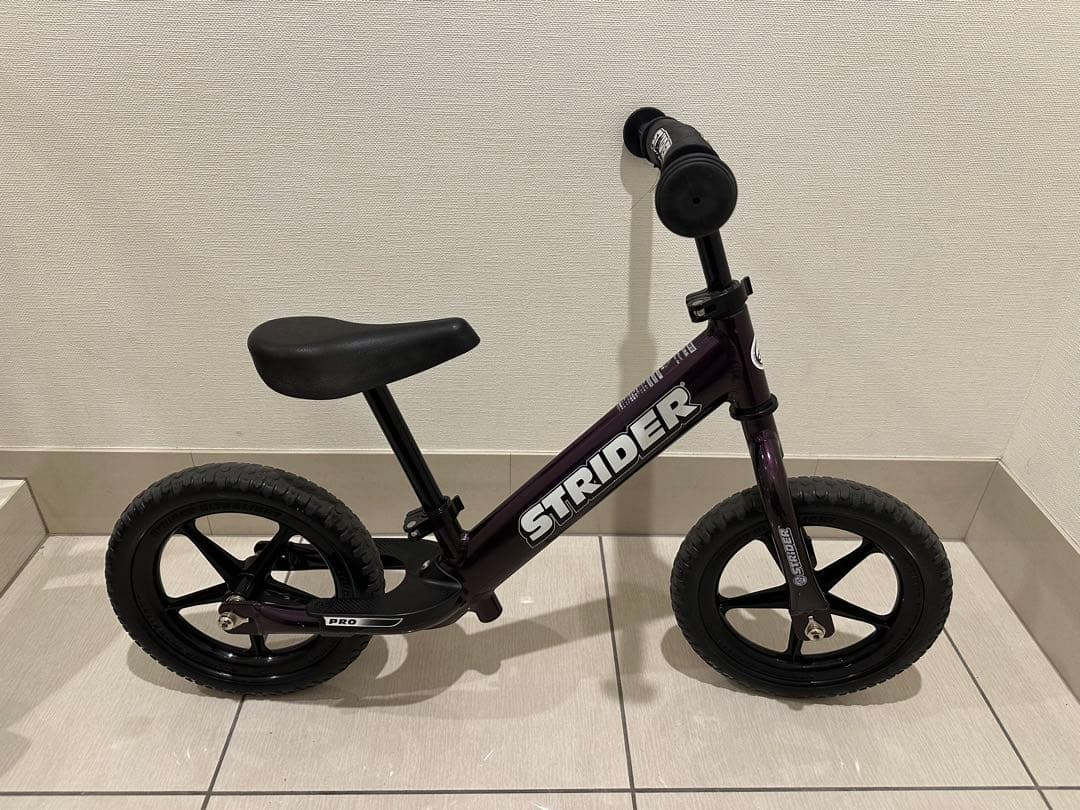 【美品】専用バッグ付　ストライダーPro 12インチ　パープル