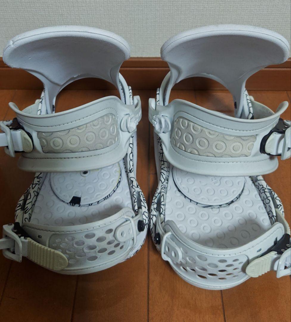 UNION MILAN サイズM スノーボードビンディング ホワイト