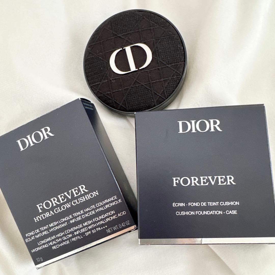 ディオールスキン フォーエヴァー イドラグロウクッション❁ケース&限定BOX付