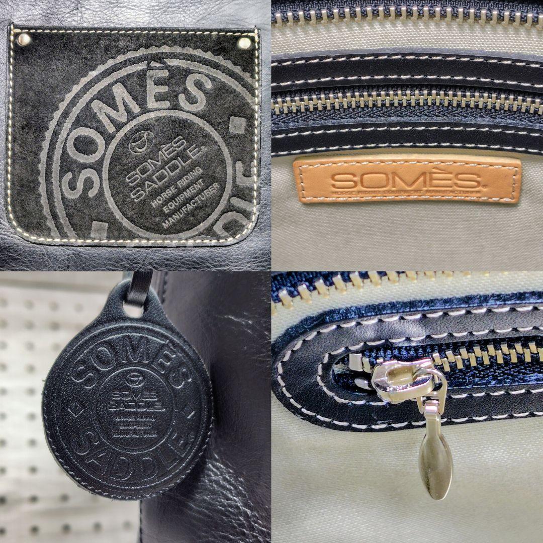 【美品】SOMES SADDLE ソメスサドル 本革 ショルダーバッグ 美品