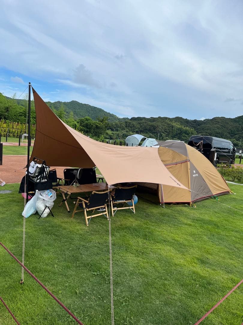 スノーピーク アメニティドームM タープセット 中古 - メルカリ