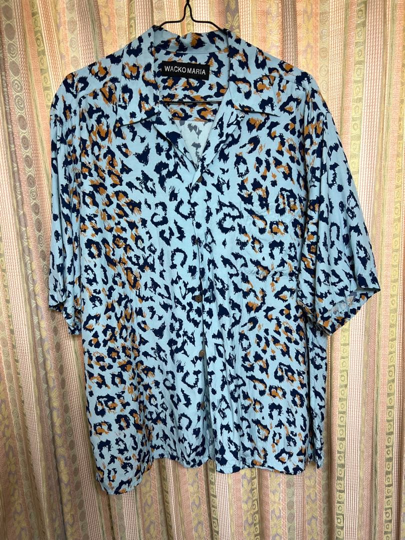 WACKO MARIA 25SS レオパード柄 半袖シャツ
