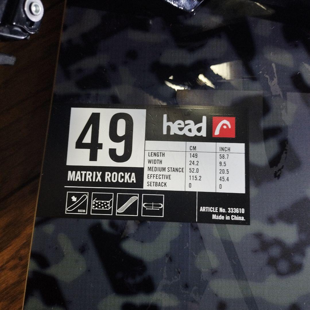 head&Solomon スノーボードセット 149cm
