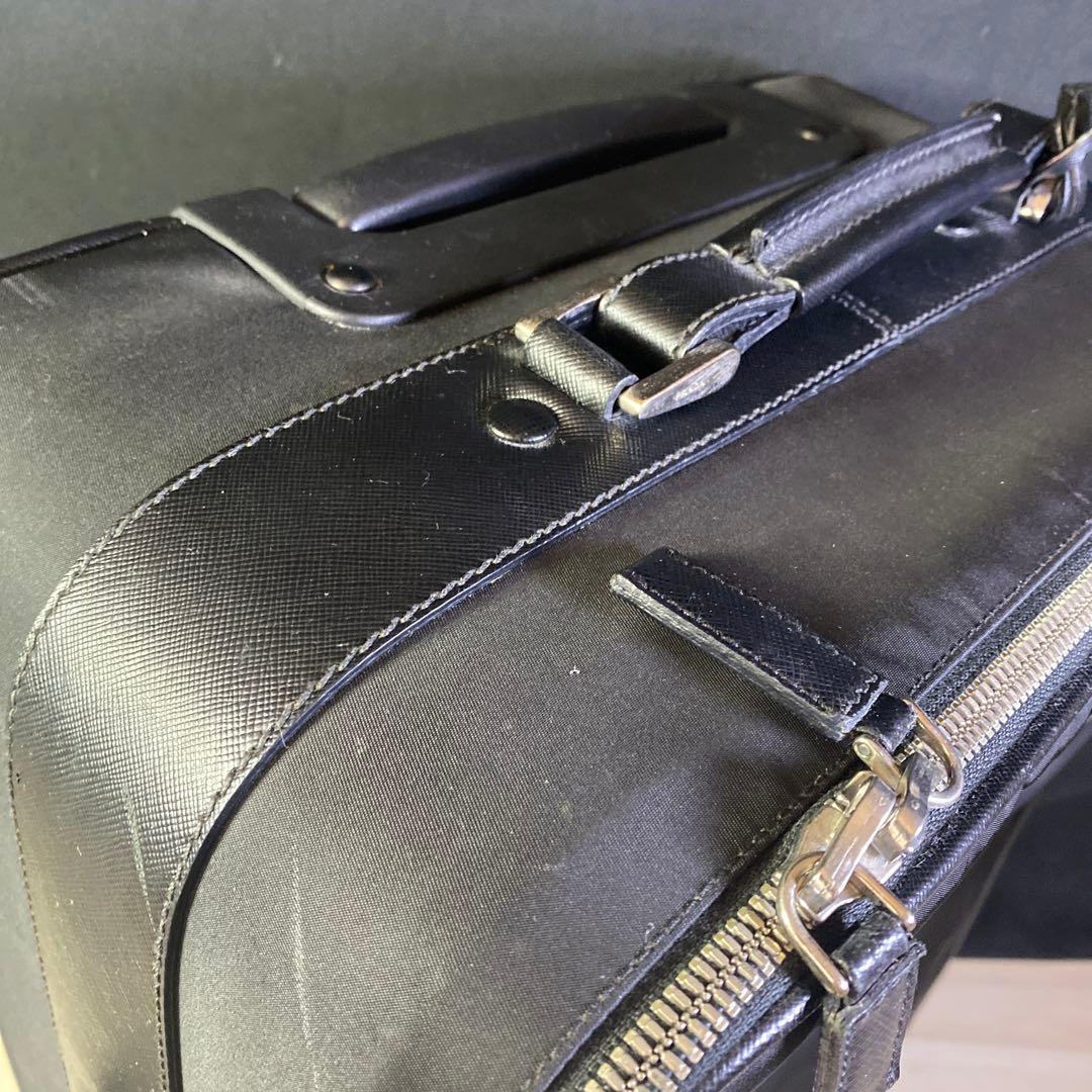 【本物保証】PRADA プラダ キャリーケース ナイロン 黒