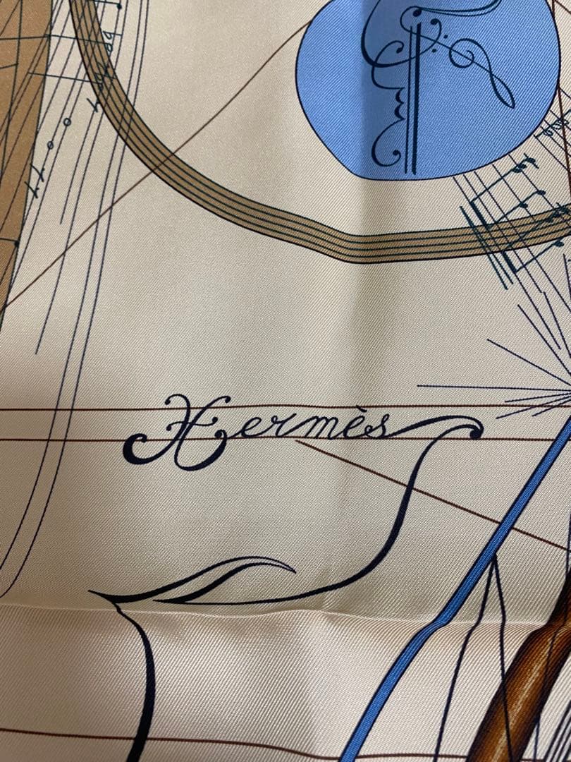 HERMES エルメス カレ90 スカーフ