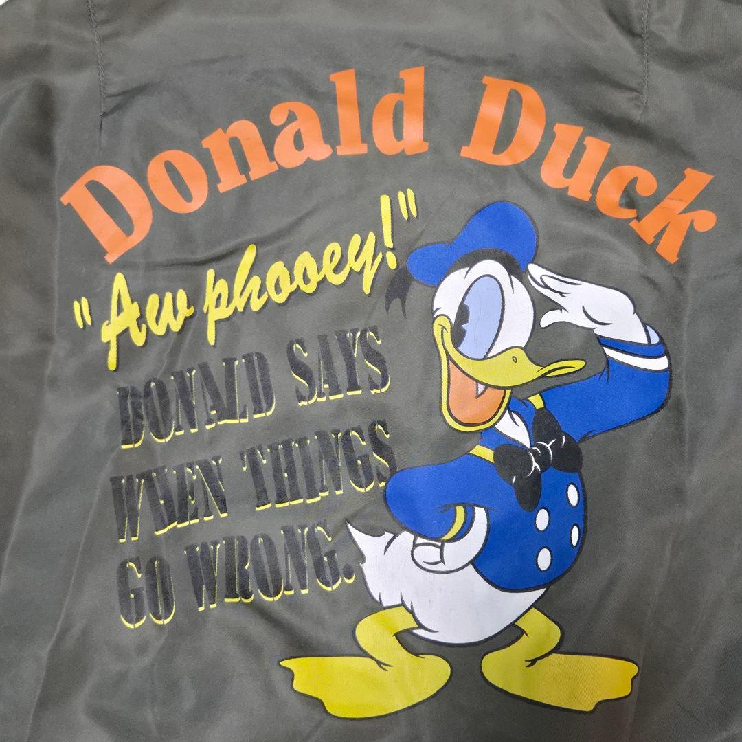 希少　アヴィレックス MA-1 M カーキ ディズニー ドナルド 6162043