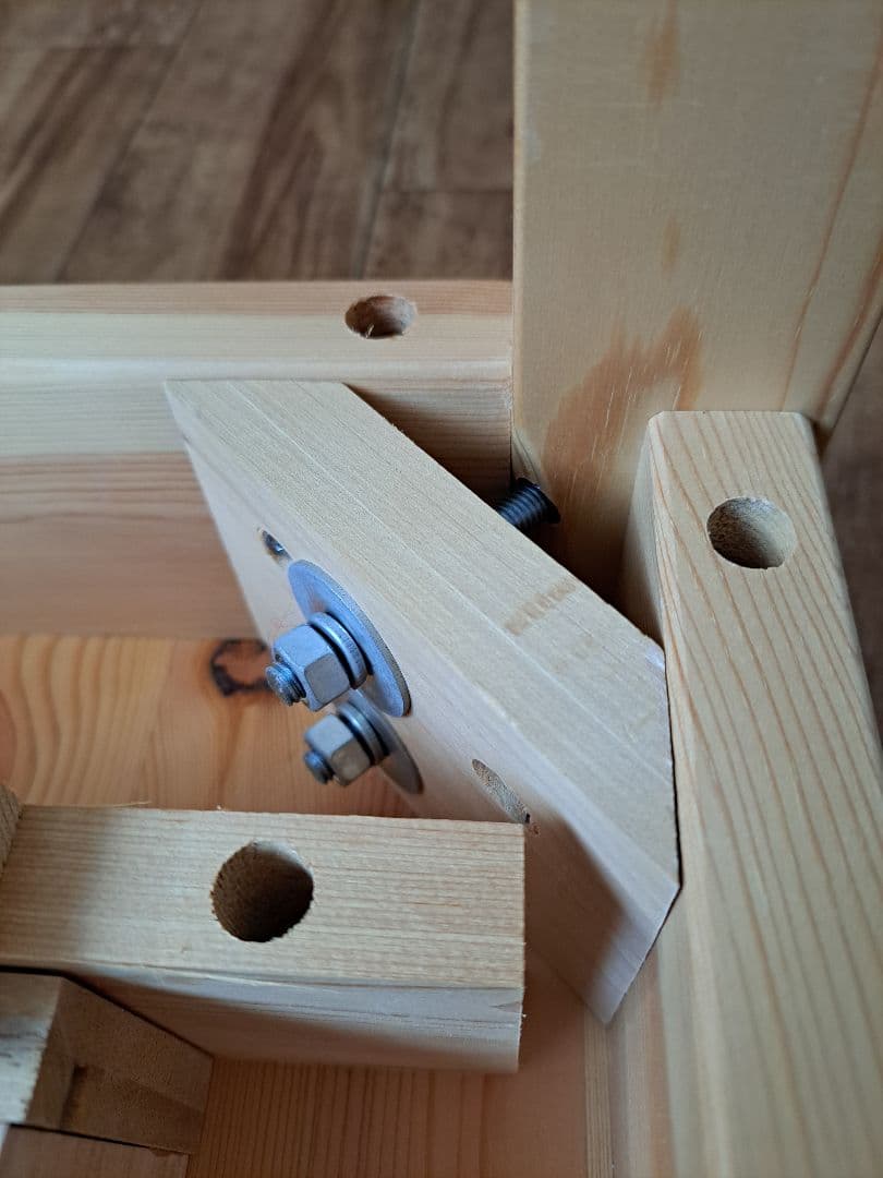 無印良品　学習机　パイン材　廃盤品