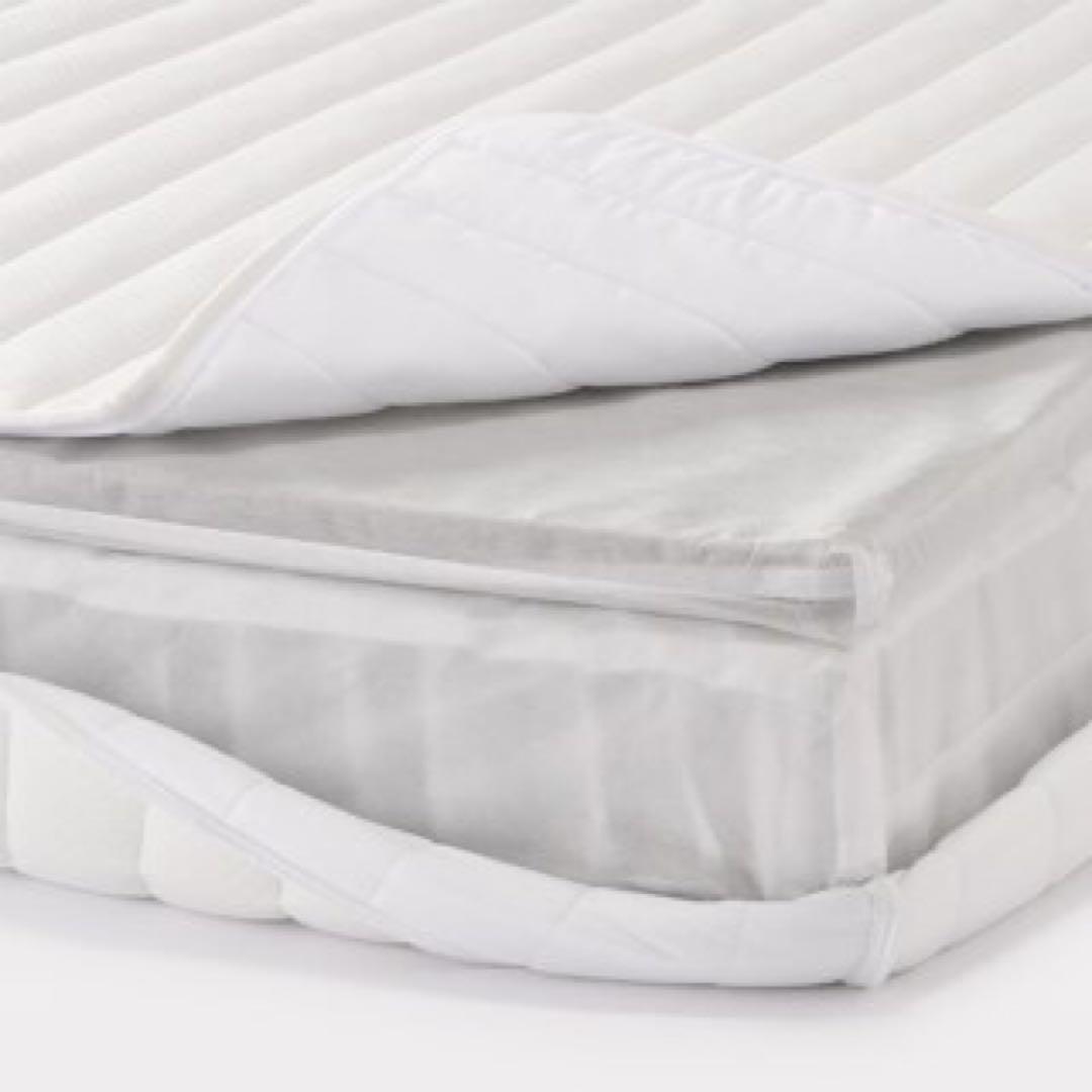 元値40000円【無印良品】ホワイト スプリングマットレス シングル