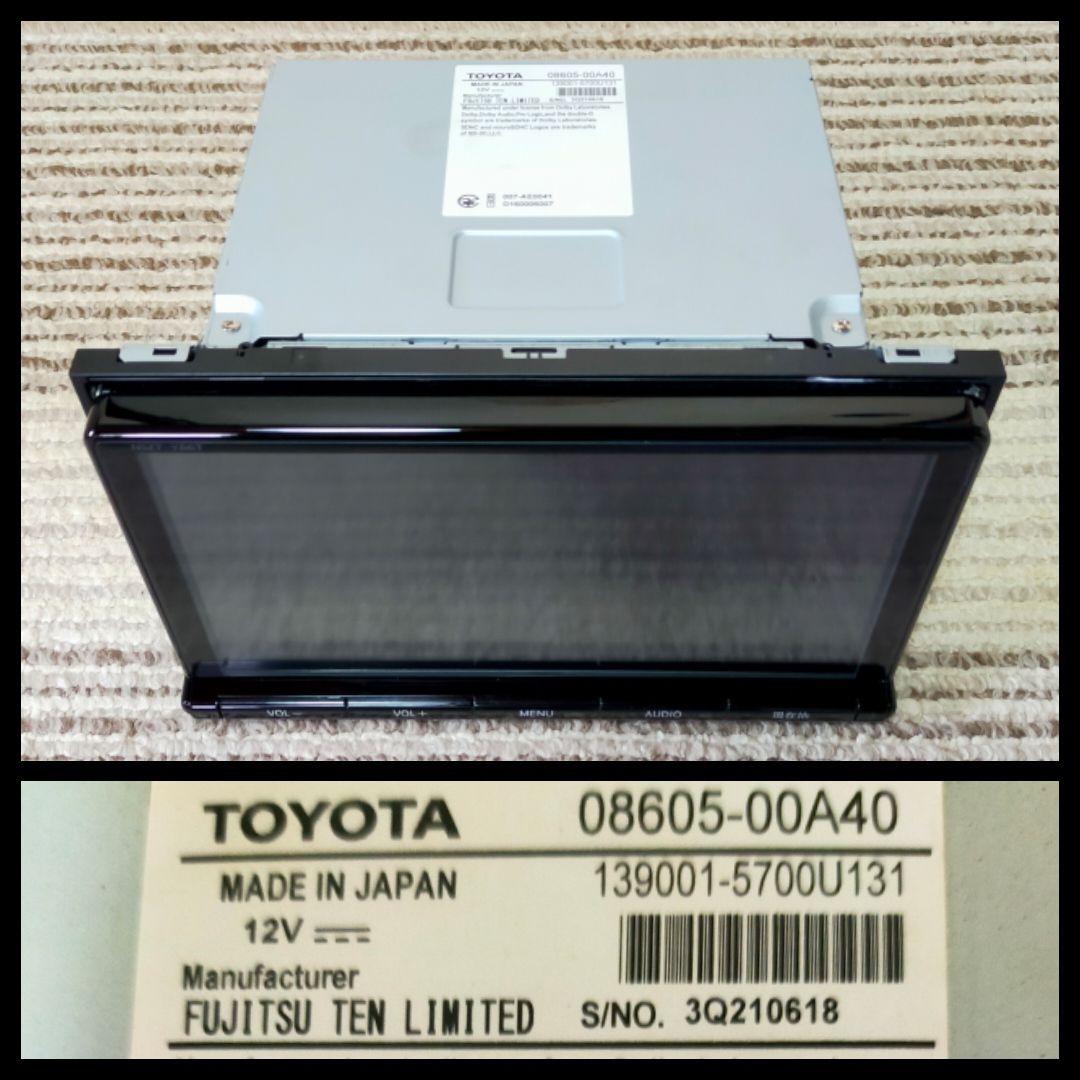トヨタ 純正 SDナビ NSZT-Y66T フルセグ ナビロック解除済み B10