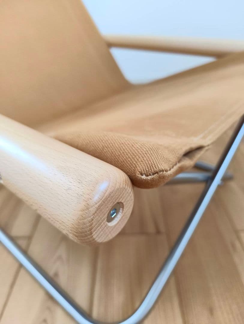 ニーチェアX NY-125 ナチュラルシート・キャメル