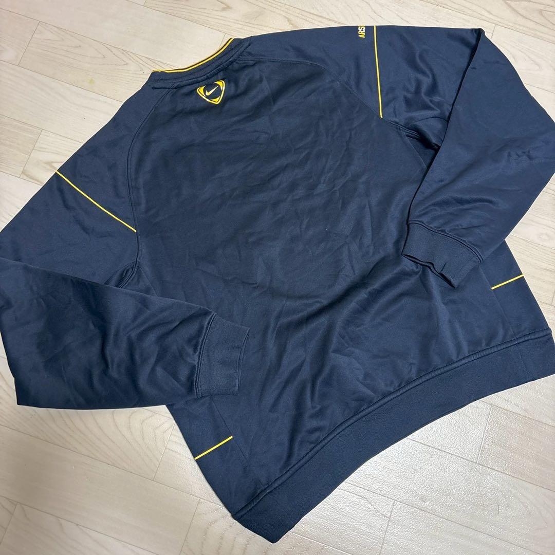 00sアーセナルトレーニングスウェットネイビー Mサイズ NIKE 古着