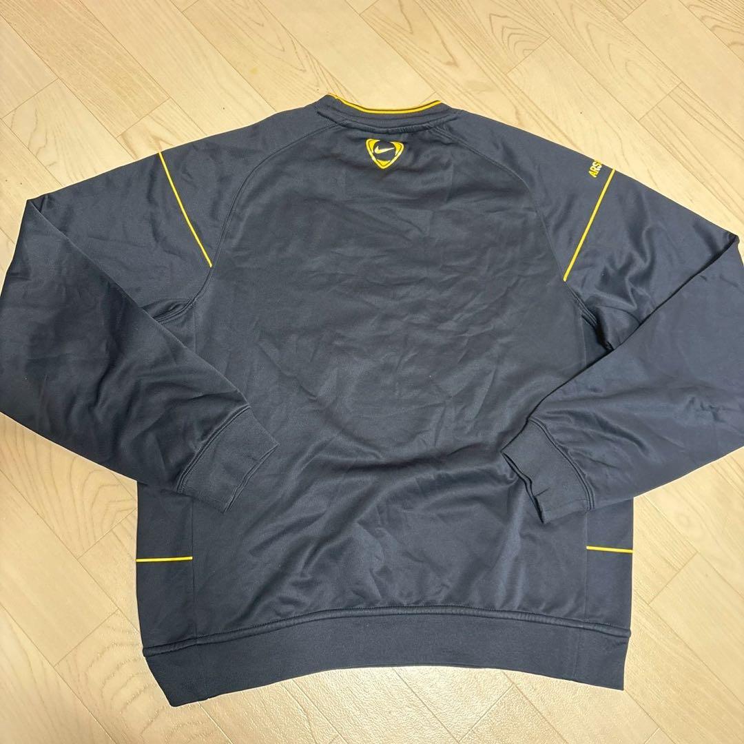 00sアーセナルトレーニングスウェットネイビー Mサイズ NIKE 古着