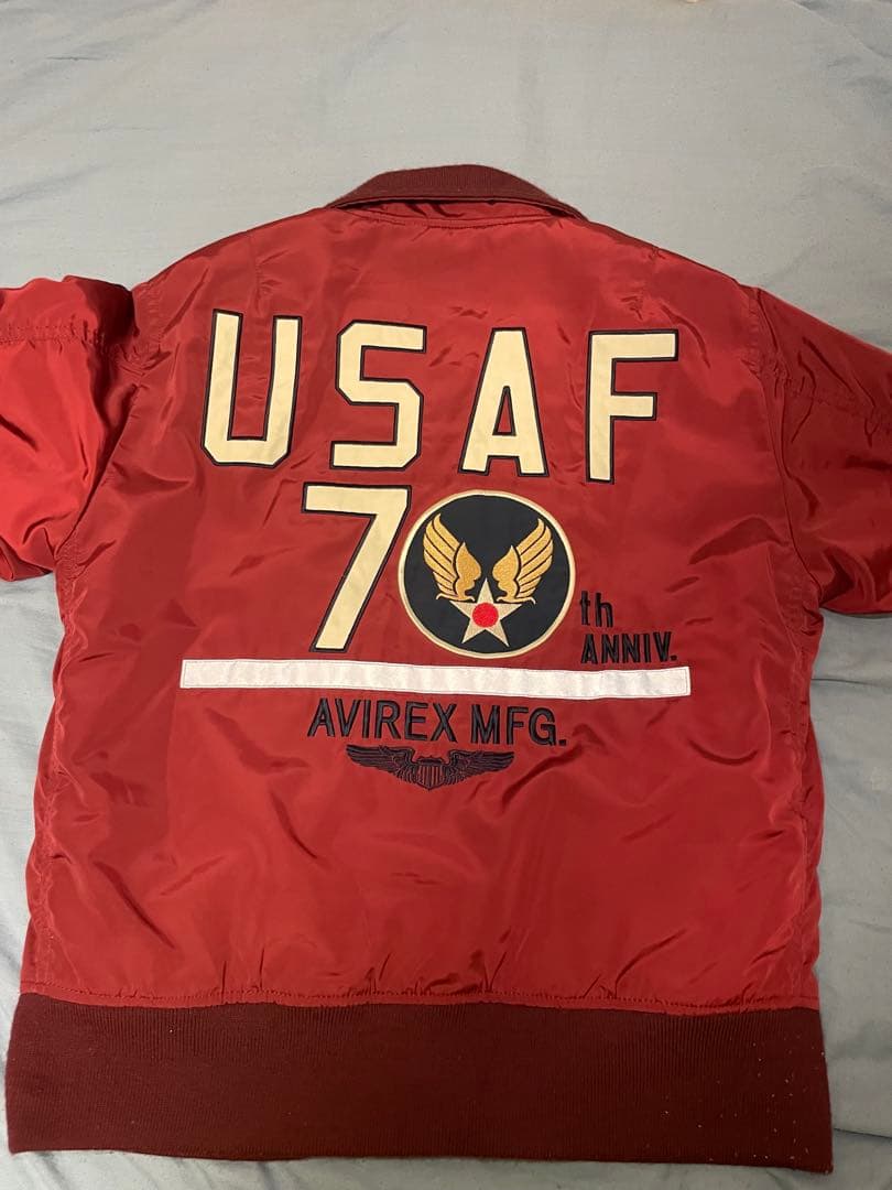 VIREX MA-1 フライトジャケット アメリカ空軍70周年記念モデル