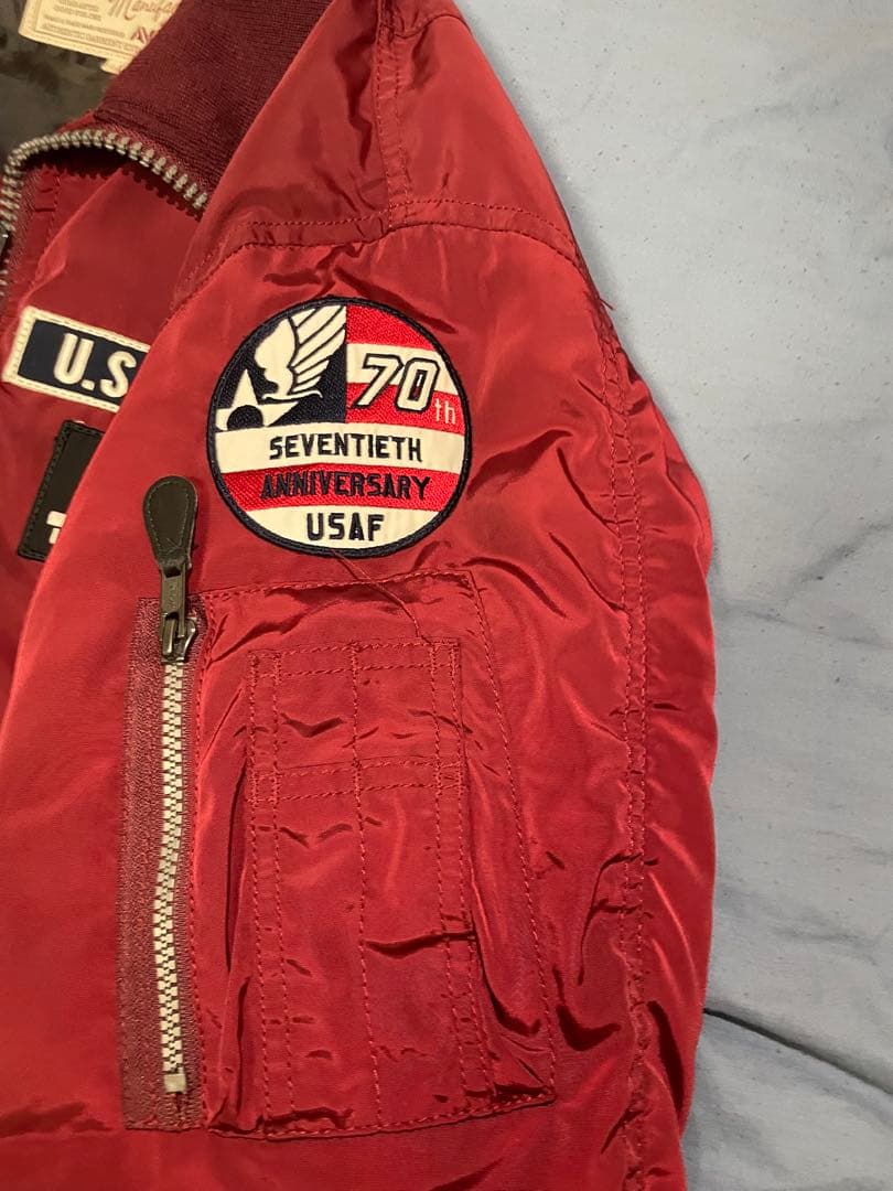 VIREX MA-1 フライトジャケット アメリカ空軍70周年記念モデル