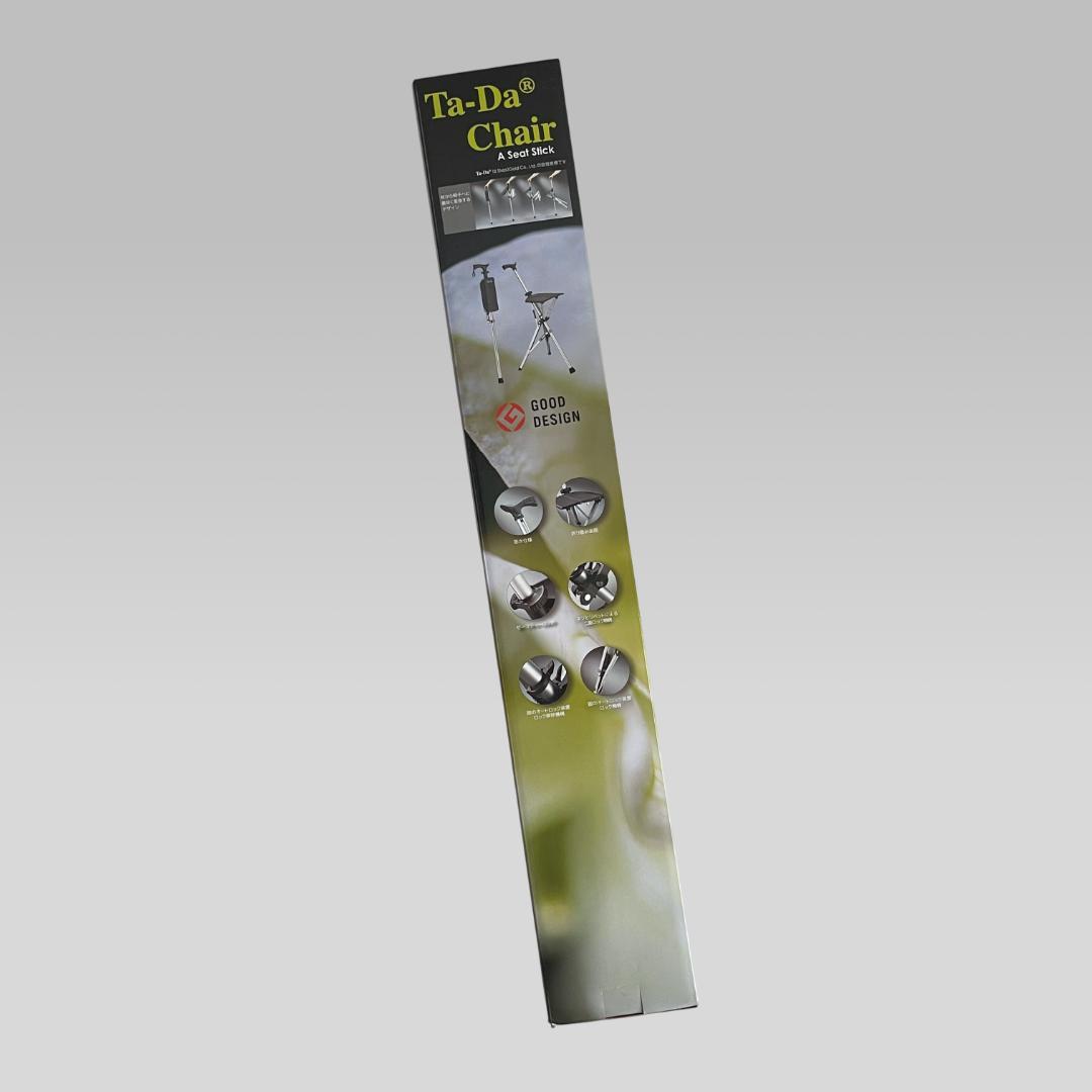 美品 グッドデザイン賞【Ta-Da Chair】タダ ステッキチェア 杖 椅子