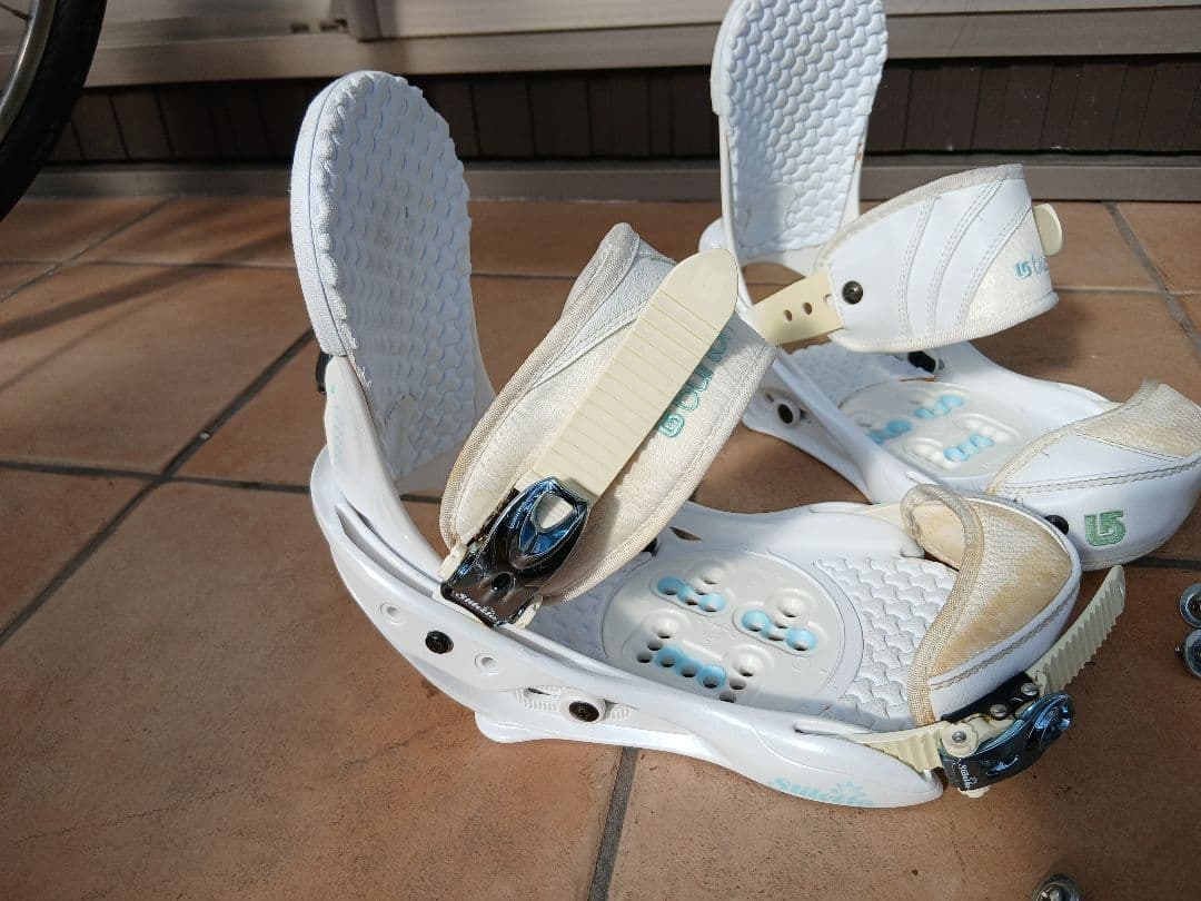 Burton スノーボード ビンディング ホワイト