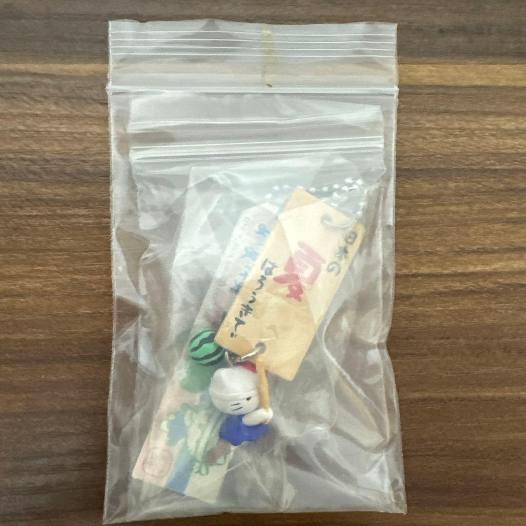 【未開封・送料無料】2003年 ひまわり せみの声 夕立 あぁ夏休み キーホルダ