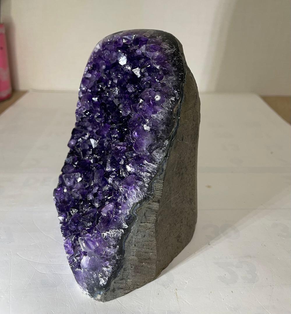 高品質アメジストドーム クリスタル 紫水晶 浄化 パワーストーン 約1.3キロ