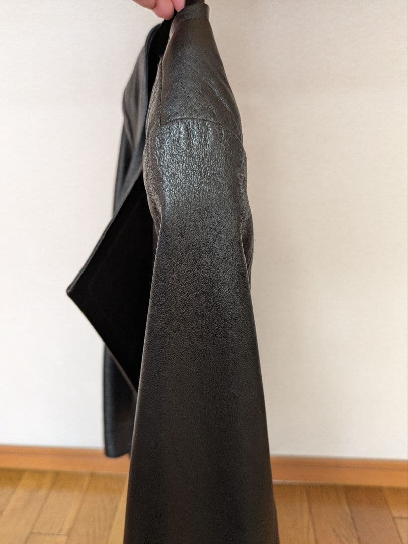 グレースコンチネンタル　ラムレザージャケット　ブラック 38 Mサイズ