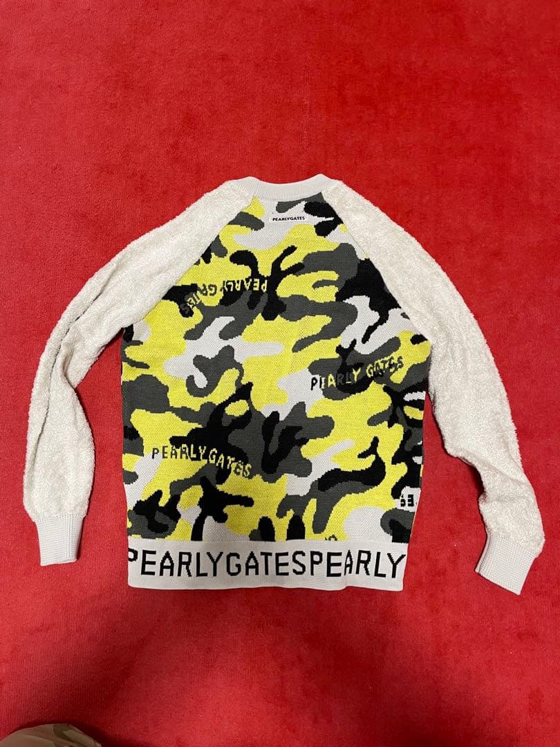 PEARLY GATES 迷彩柄 セーター サイズ0